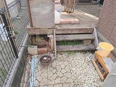 1345船橋市Uウッドデッキ